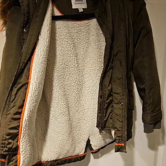 Appaman Girl's Olive Green Parka Jacket Size 10 Puffers